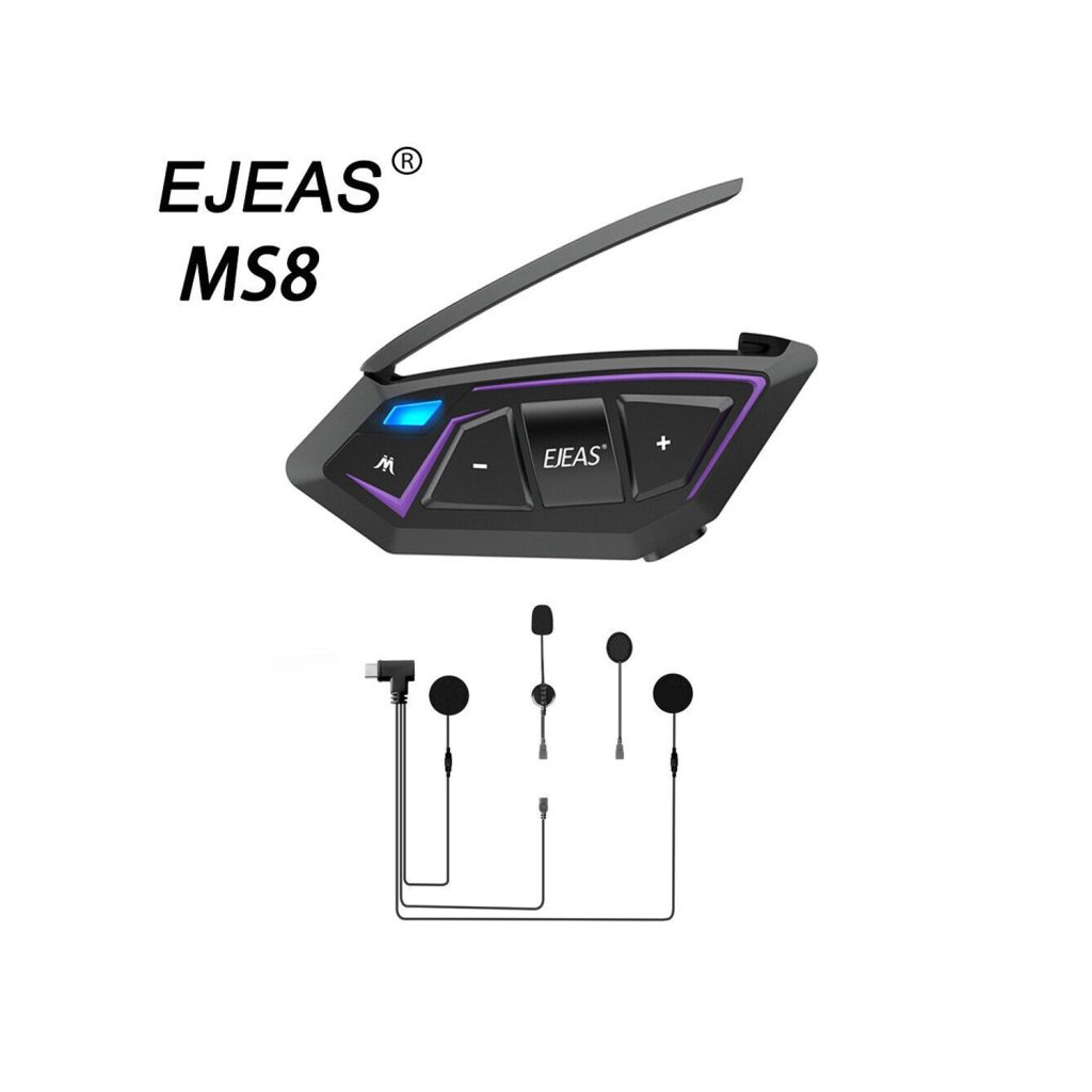 EJEAS MS8 Mesh Motorcycle Helmet Intercom Wheels Scooter House ejeas-ms8-mesh-motorcycle-helmet-intercom-wheels-scooter-house