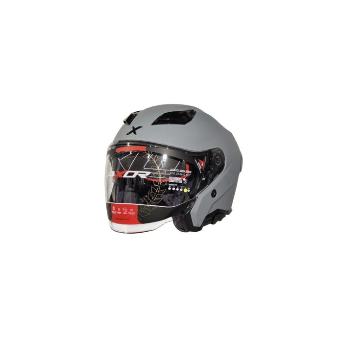 Axor Kylo Solid Matt Nardo Grey Half Face Helmet