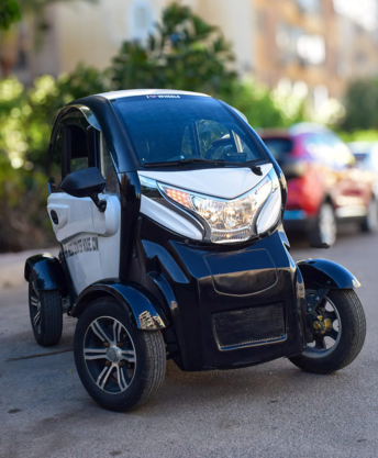 USED LEON CITYCOCO 2 SEATER ELECTRIC CAR - 2020 - 1253 KM